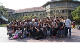 태국 타마삿 대학에서 리더십 캠프