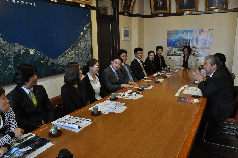 일본 북해도 오타루 시청방문 -나카마츠 요시하루 시장님과 31.JPG
